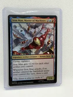 Iron Man, Master of Machines (FOIL) Marvel Super Heroes 0216 - Image 1