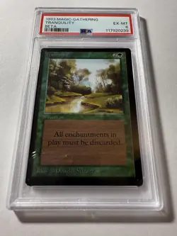 Tranquility BETA MTG Magic the Gathering PSA 6 EX-MT Vintage - Image 1