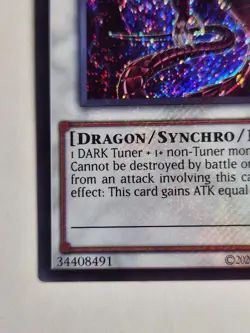 Yu-Gi-Oh Red Dragon Archfiend LCKC-EN071 Secret Rare ERROR MISPRINT NO NAME - Image 2