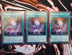 Konami Yu-Gi-Oh! Forbidden Crown BPRO-EN067 1st Ed Foil Spell x3 - Image 1