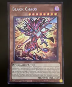 Yu-Gi-Oh! Black Chaos CORI-EN001 Secret Rare 1st Edition - Image 1