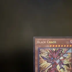 Yu-Gi-Oh! Black Chaos CORI-EN001 Secret Rare 1st Edition - Image 2