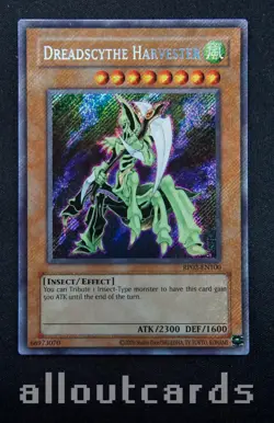 2025 Yu-Gi-Oh! Retro Pack 2 Dreadscythe Harvester QCR RP02-EN100 NM/M - Image 1
