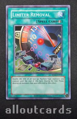 2025 Yu-Gi-Oh! Retro Pack 2 Limiter Removal RP02-EN015 - Image 1