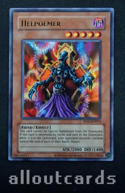 2025 Yu-Gi-Oh! Retro Pack 2 Helpoemer RP02-EN074 - Image 1
