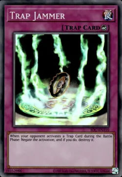 Trap Jammer - Super Rare IOC-EN110 - LP - YuGiOh - Image 1