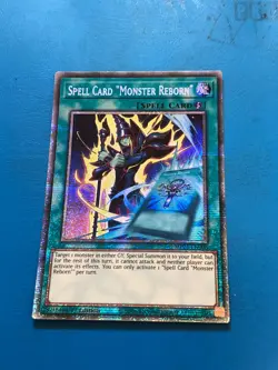 YUGIOH Starlight Spell Card "Monster Reborn" MP25-EN006 1st Edition - Image 1