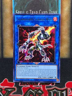 Yugioh Salamangreat Sunlight Wolf SAST-EN048 Rare 1st Ed NM - Image 1
