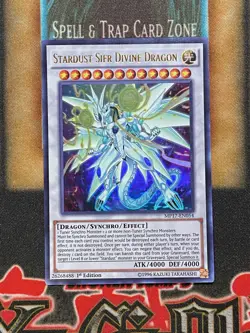 Yugioh Stardust Sifr Divine Dragon MP17-EN054 Ultra Rare 1st Ed NM - Image 1