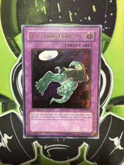 D.D. Trap Hole CRV-EN057 Ultimate Rare 1st Edition Yugioh LP - Image 1