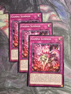 3x Gamma Summon 1st Edition Common CORI-EN070 Yu-Gi-Oh! - Image 1
