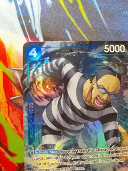 Mr.3 (Galdino) Alternate Art SR (OP16-056) One Piece TCG The Time of Battle NM - Image 2