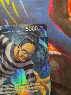 Mr.3 (Galdino) Alternate Art SR (OP16-056) One Piece TCG The Time of Battle NM - Image 3