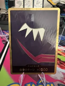 DON !! Card [Gold] (Donquixote Rosinante) ONE PIECE The Best PRB-01 Japanese - Image 1