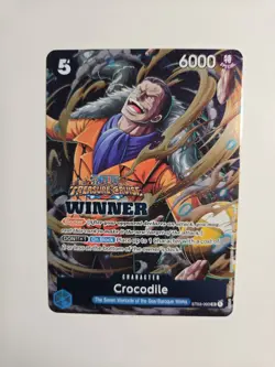 Crocodile Treasure Cruise Winner SR ST03-003 One Piece English - Image 1