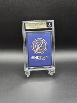 2025 ONE PIECE OP13-004 CARRYING ON HIS WILL 3RD ANV SHANKS GOLD BGS 10 ENG - Image 2