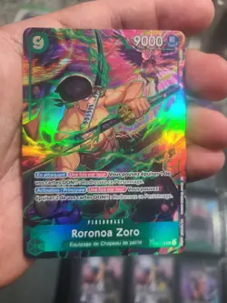 2025 ONE PIECE FRENCH A FIST OF DIVINE SPEED TREASURE RARE RORONOA ZORO - Image 1