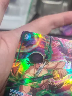 2025 ONE PIECE FRENCH A FIST OF DIVINE SPEED TREASURE RARE RORONOA ZORO - Image 2