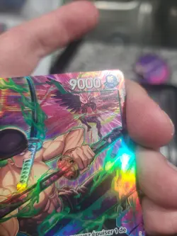 2025 ONE PIECE FRENCH A FIST OF DIVINE SPEED TREASURE RARE RORONOA ZORO - Image 3