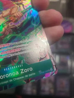 2025 ONE PIECE FRENCH A FIST OF DIVINE SPEED TREASURE RARE RORONOA ZORO - Image 4