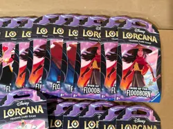 Disney Lorcana: Rise of the Floodborn Sleeved Booster Pack X 40 - Image 2