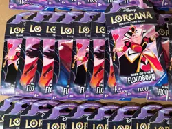 Disney Lorcana: Rise of the Floodborn Sleeved Booster Pack X 40 - Image 4