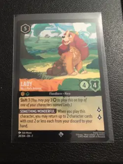 Disney Lorcana Lady - Miss Park Avenue Rare 28/204 Normal - Image 1
