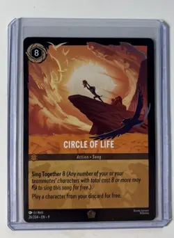 Circle of Life - 26/204 Fabled Legendary Non-Foil Amber Disney Lorcana - Image 1