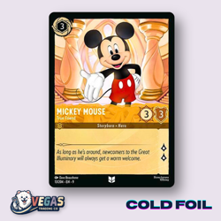 Mickey Mouse True Friend 13/204 Cold Foil Uncommon Fabled LP Disney Lorcana - Image 1