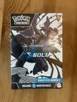 Pokemon TCG Scarlet & Violet Black Bolt Booster Bundle Brand New Factory Sealed - Image 1