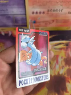Pokemon Karte Card japanese carddass Pocket monsters 1997 Exc-NM Dratini Charman - Image 3