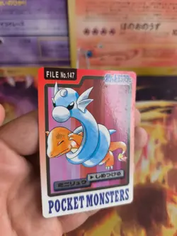 Pokemon Karte Card japanese carddass Pocket monsters 1997 Exc-NM Dratini Charman - Image 4