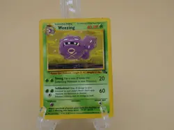 Pokemon Card - Fossil 45/62 - WEEZING (uncommon) 1st Edition LV.27 #110 - Image 1