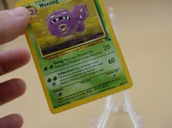 Pokemon Card - Fossil 45/62 - WEEZING (uncommon) 1st Edition LV.27 #110 - Image 2