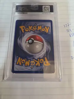 1999 POKEMON FOSSIL 1ST EDITION #4 DRAGONITE-HOLO PSA 8 - Image 5