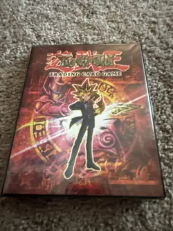 Yu Gi Oh Card Lot Plus Binder - Image 1