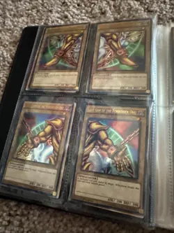 Yu Gi Oh Card Lot Plus Binder - Image 3