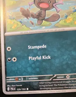 Paldean Wooper 128/193 Common Scarlet & Violet: Paldea Evolved Pokemon TCG - Image 4