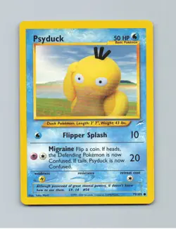 Psyduck 79/105 Common Neo Destiny Pokemon Unlimited Near Mint - Image 1