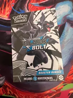 Pokemon TCG Scarlet & Violet Black Bolt Booster Bundle Sealed - Image 1
