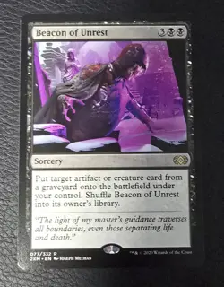 Beacon of Unrest Double Masters Regular MTG NM Magic Card - Image 1