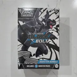 Pokemon TCG Scarlet & Violet—Black Bolt Booster Bundle 6 Packs English 2025 - Image 1