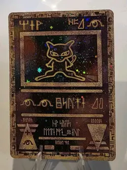 Ancient Mew 2000 Movie Promo Card Holo Ultra Rare Pokemon Played - Image 1