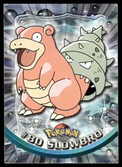 Pokemon Cards Slowbro #80 Topps Trading Cards Series 2 MP - Image 1