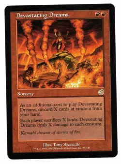 Magic the Gathering MTG Card: Devastating Dreams 95/143 Torment Set Rare! - Image 1