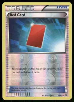 2016 Pokemon Red Card Uncommon Generations 71/83 Reverse Holo LP - Image 1