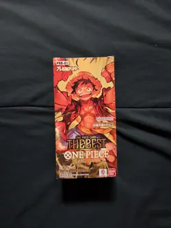 ONE PIECE Card Game PRB-01 "THE BEST" Premium Booster Box (JP) Factory Sealed - Image 1