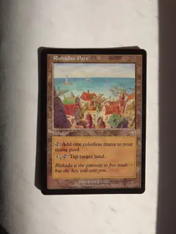 Rishadan Port Mercadian Masques LP/NM MTG MAGIC The GATHERING CARD - Image 3