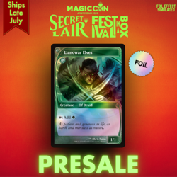 PRESALE⭐ Llanowar Elves NM #1 FOIL MTG Promo Cards Festival in a Box Amsterdam - Image 1