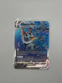 Vaporeon VMAX SWSH182 Sword & Shield Promo Holo Pokemon TCG Card NM/M - Image 5